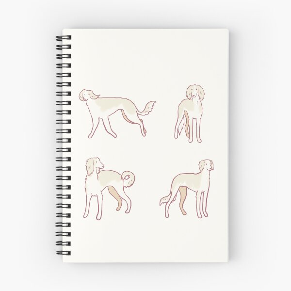 Item preview, pale saluki dog pack designed and sold by Mayarart.