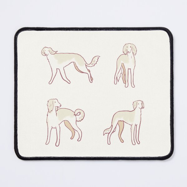 Item preview, pale saluki dog pack designed and sold by Mayarart.