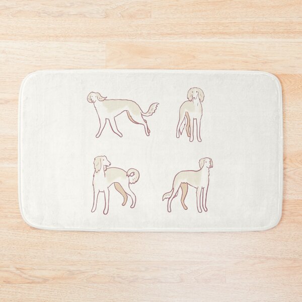 Item preview, pale saluki dog pack designed and sold by Mayarart.