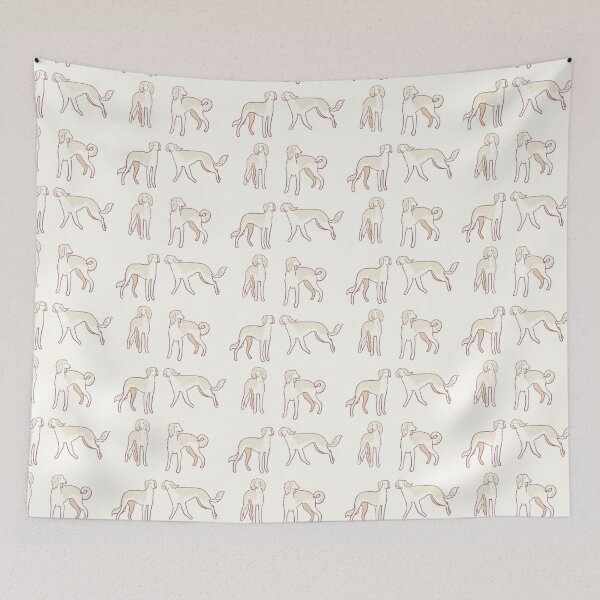 Item preview, pale saluki dog pack designed and sold by Mayarart.
