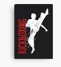 Kickboxing Canvas Print