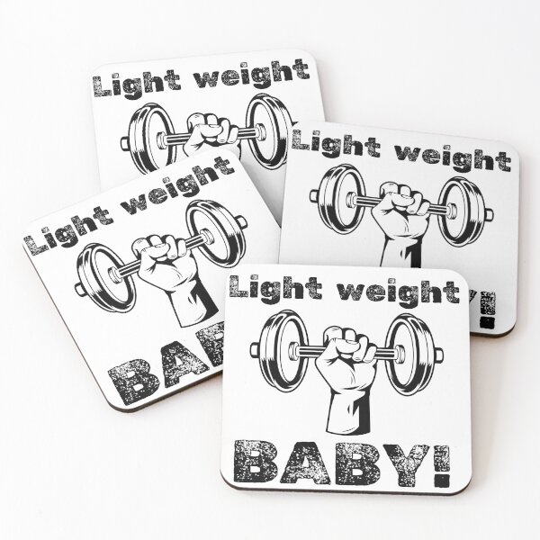 Item preview, Funny Light Weight BABY! Body Building T-Shirt - Gym Apparel designed and sold by DeCodeArtShop.