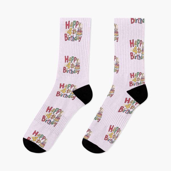 Item preview, Happy 4th Birthday designed and sold by Itsheartshop.