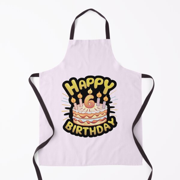 Item preview, Happy 6th Birthday designed and sold by Itsheartshop.