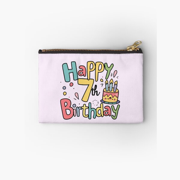 Item preview, Happy 7th Birthday designed and sold by Itsheartshop.