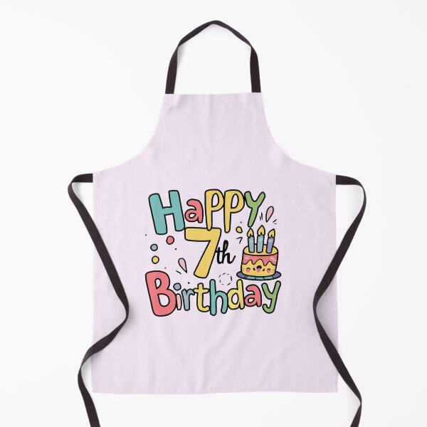 Item preview, Happy 7th Birthday designed and sold by Itsheartshop.