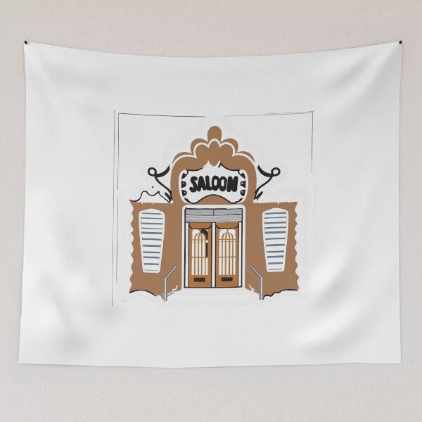 Item preview, Vintage Western Saloon Entrance designed and sold by NiftyWrx.