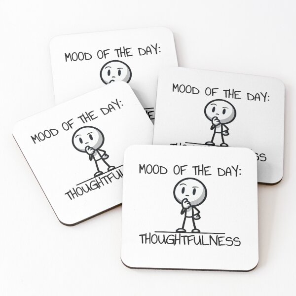 Item preview, Mood of The Day: Thoughtfulness - Stickman Crew #13 designed and sold by TheRumblingNerd.