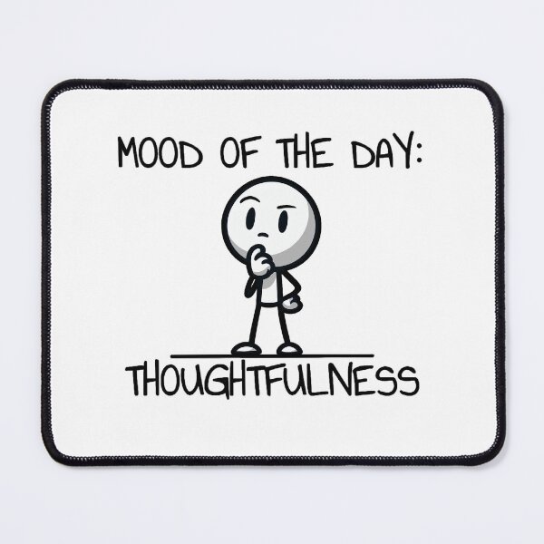 Item preview, Mood of The Day: Thoughtfulness - Stickman Crew #13 designed and sold by TheRumblingNerd.