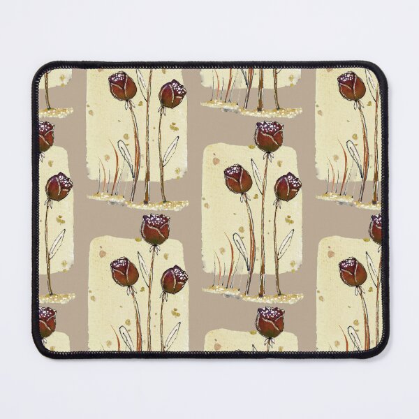 Item preview, Beautiful Rusty Red Flowers Design designed and sold by HanliesArt.