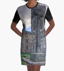 Durham Light Infantry Memorial Cross Graphic T-Shirt Dress