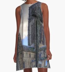 Durham Light Infantry Memorial Cross A-Line Dress