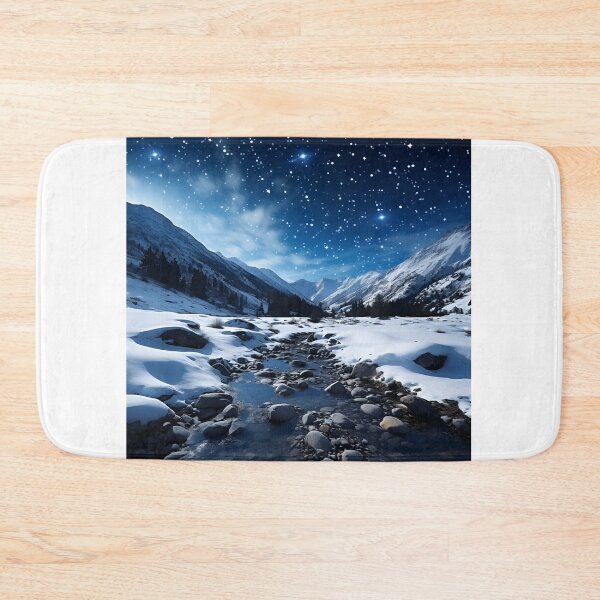 Item preview, Winter Night Landscape Photography: A Serene Adventure designed and sold by Shirtastically.