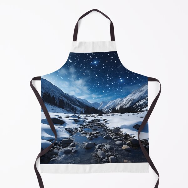 Item preview, Winter Night Landscape Photography: A Serene Adventure designed and sold by Shirtastically.