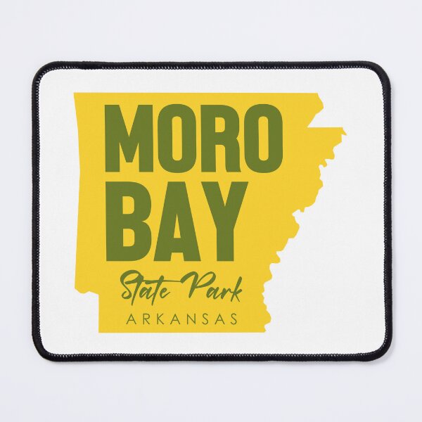 Item preview, Moro Bay State Park Arkansas Map designed and sold by bivenart.