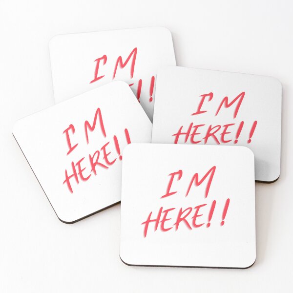 Item preview, I'm HERE !! designed and sold by DeCodeArtShop.