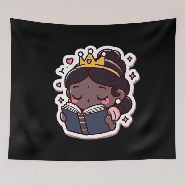 Item preview, Cute princess reading  designed and sold by Culmika.