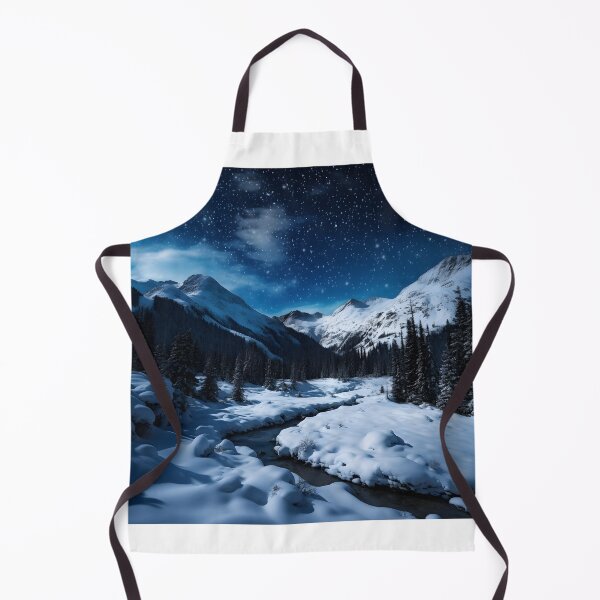 Item preview, Winter Night Landscape Photography: A Serene Adventure designed and sold by Shirtastically.