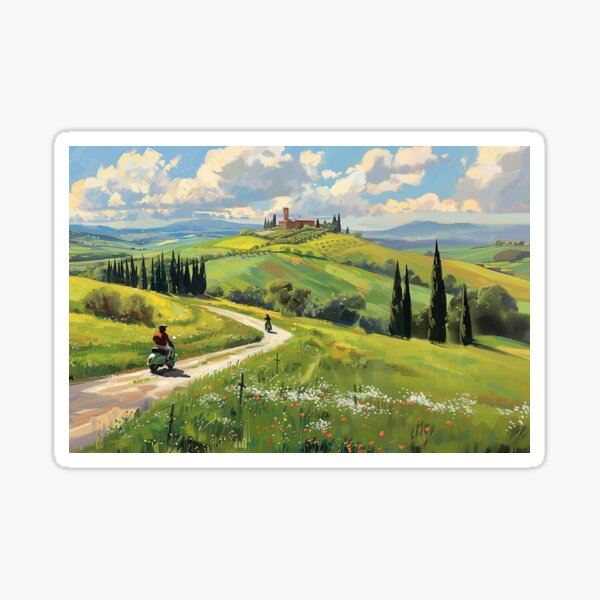 Tuscan Splendor Sticker