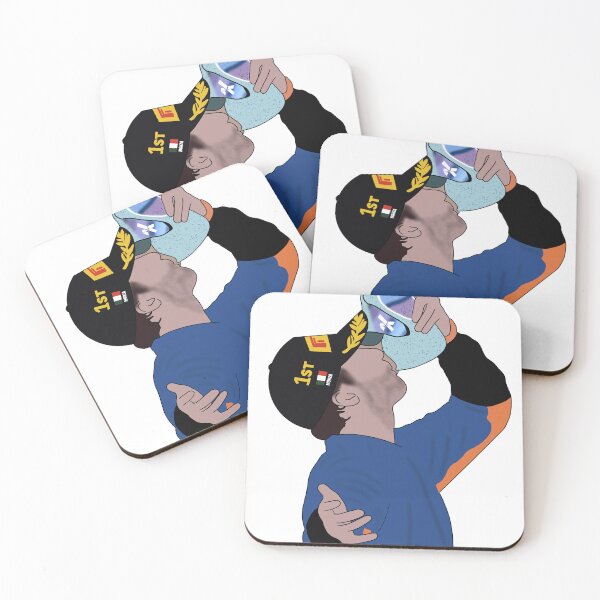 Item preview, Daniel Ricciardo 2021 podium shoey designed and sold by AnnesCreatives.