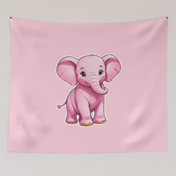 Item preview, Pink Elephant designed and sold by Bunmigraphics .