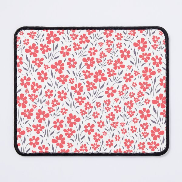 Item preview, Red Dainty Flowing Florals designed and sold by Nicola-Rowe.