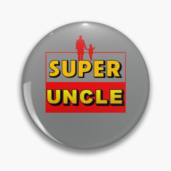 Item preview, Super Uncle, Super Hero designed and sold by Gagamu.