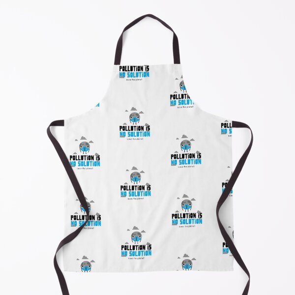 Item preview, POLLUTION IS NO SOLUTION designed and sold by wesdesignshop.