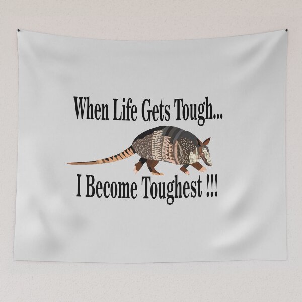 Item preview, Armadillo Animal Inspirational designed and sold by Nisha Prabhu.