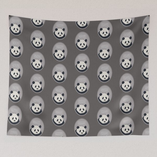 Item preview, Panda Bear Contemplating Pi designed and sold by Amy Hadden.