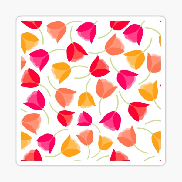 Item preview, Bright Tulip Flowers designed and sold by Nicola-Rowe.