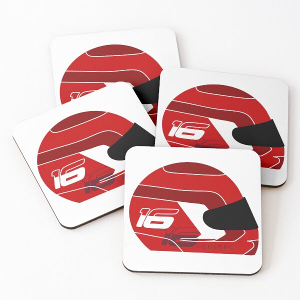 Item preview, Charles Leclerc 2024 helmet designed and sold by AnnesCreatives.