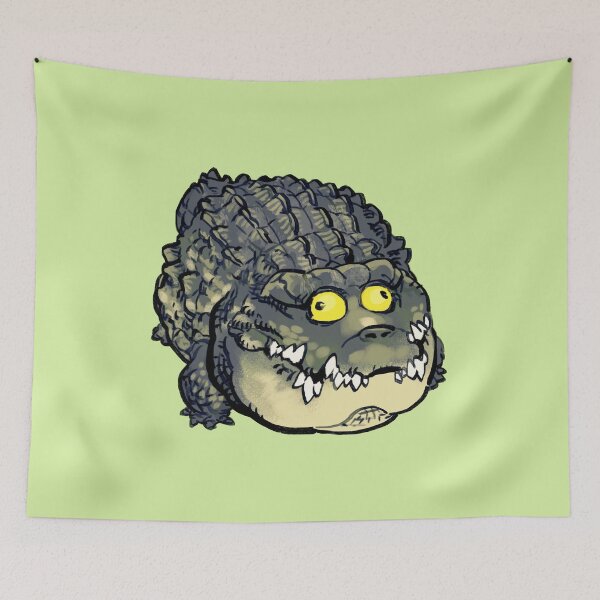 Item preview, Ransroom draws the cute chonk crocodile toy front ver. / funny animal memes designed and sold by RansRoom.