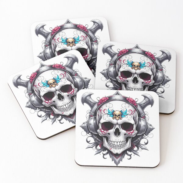 Item preview, Tattoo skull - powerfull designed and sold by ThaGraphicShop.