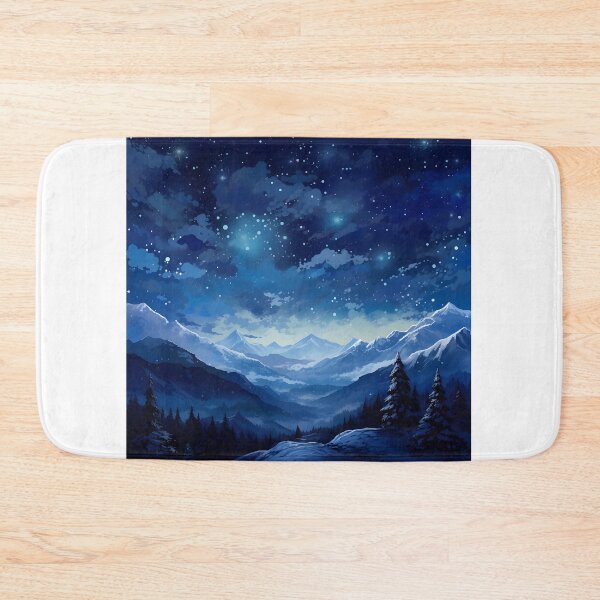 Item preview, Cold Heights: A Winter Night Illustration designed and sold by Shirtastically.