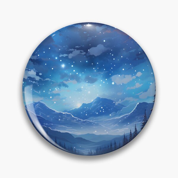Item preview, Cold Heights: A Serene Winter Illustration designed and sold by Shirtastically.