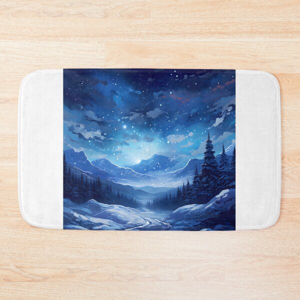 Item preview, Cold Heights: A Serene Winter Illustration designed and sold by Shirtastically.