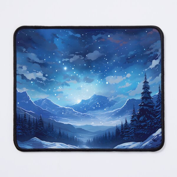 Item preview, Cold Heights: A Serene Winter Illustration designed and sold by Shirtastically.