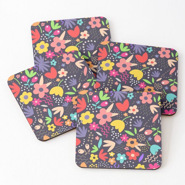 Item preview, Abstract Shapes and Florals designed and sold by Nicola-Rowe.
