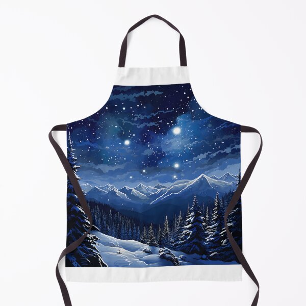 Item preview, Cold Heights: A Serene Winter Landscape designed and sold by Shirtastically.