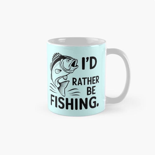 Item preview, I'd Rather Be Fishing designed and sold by KLArtzStore.