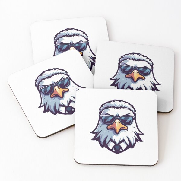 Item preview,  Cool Eagle Head, Cute Eagle Cliparts, Cute Animals designed and sold by SnuggleSafari.