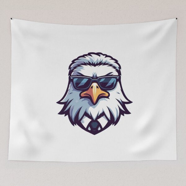 Item preview,  Cool Eagle Head, Cute Eagle Cliparts, Cute Animals designed and sold by SnuggleSafari.