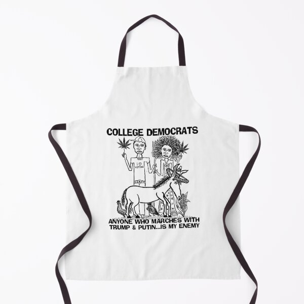 Item preview, COLLEGE DEMOCRATS ~ TRUMP & PUTIN ~ AFRICAN-AMERICANS ~ DONKEY ~ (V-6-118) designed and sold by RodeoMalibu.