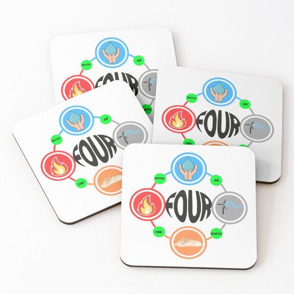 Item preview, 4 ELEMENTS designed and sold by stickersrafisa.