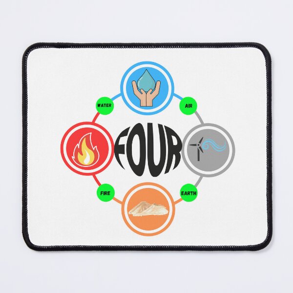 Item preview, 4 ELEMENTS designed and sold by stickersrafisa.