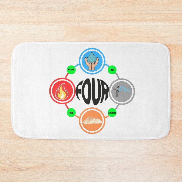 Item preview, 4 ELEMENTS designed and sold by stickersrafisa.