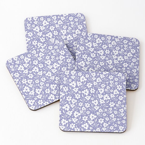 Item preview, Pretty Dainty White Florals designed and sold by Nicola-Rowe.