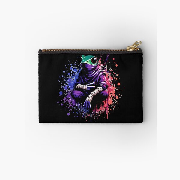 Item preview, Cool Ninja Samurai Frog Ink Splash designed and sold by TomFrontierArt.