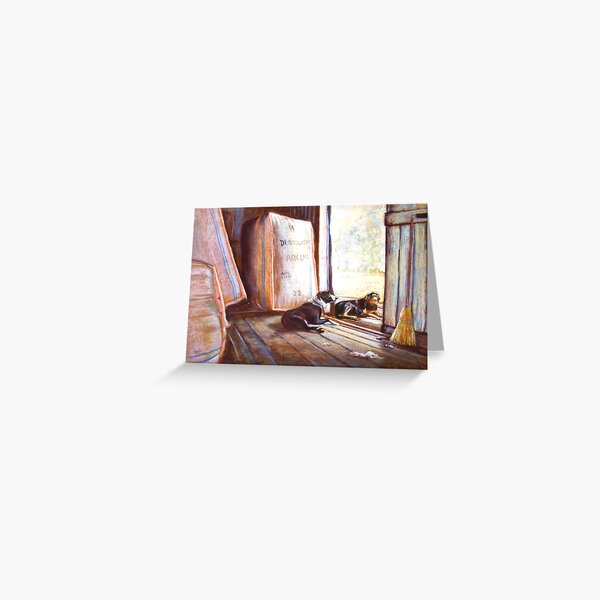 Shed Hands Greeting Card